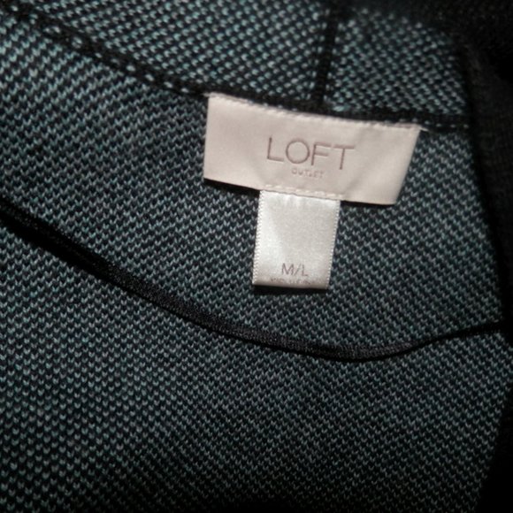 Ann Taylor LOFT Sweater Vest Poncho Short Sleeve L - Picture 4 of 4